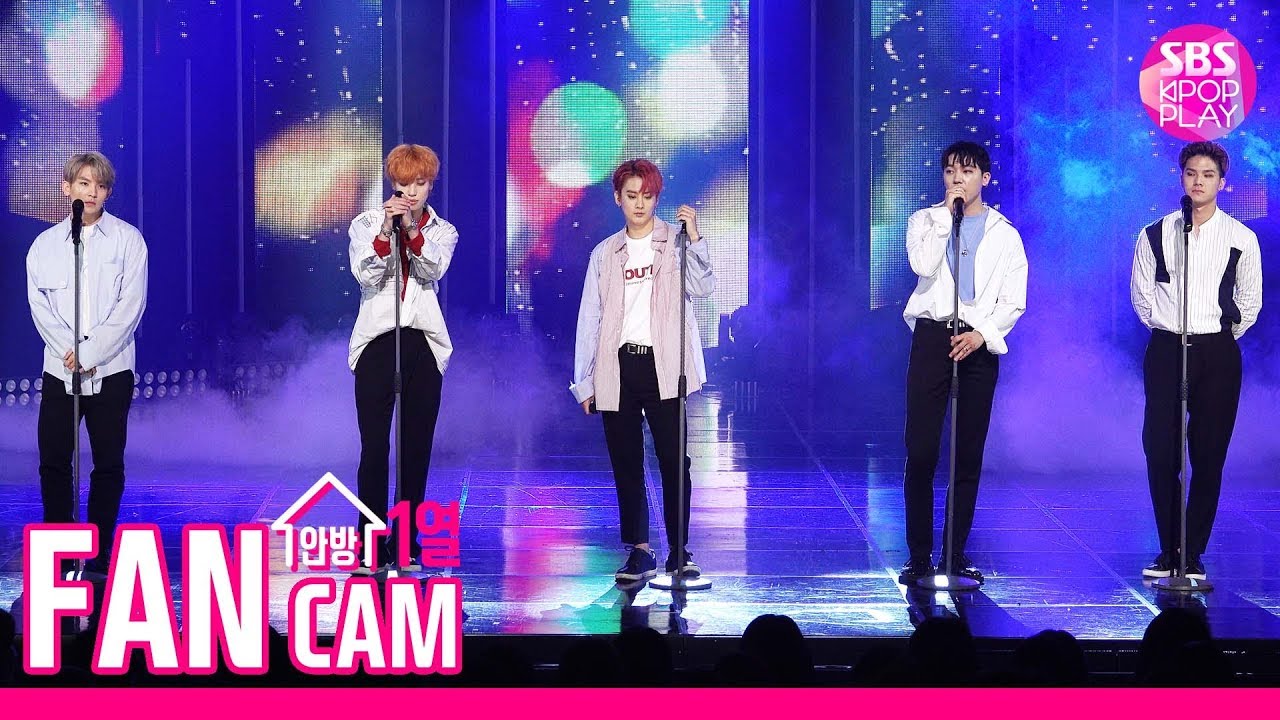 [안방1열 직캠4K] 틴탑 '비 그친 밤' 풀캠 (TEENTOP 'That Night' FanCam)│@SBS Inkigayo_2019.6.9