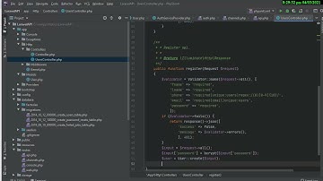 【LARAVEL and FLUTTER ANDROID STUDIO and IOS】Authentication System in Flutter with Laravel Passport