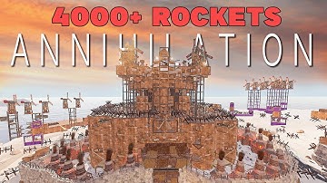 ANNIHILATING the SERVER with 4000+ ROCKETS - Vital Eu Monthly | A Rust Movie