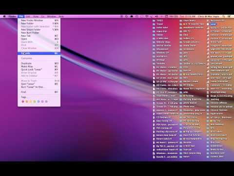 How to rename files, folders, disc, for a Mac