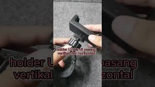 HRT-007 Universal Penjepit Plus Holder Mount Holder Bisa di Atur 360 Derajat Buat di Tripod Monopod