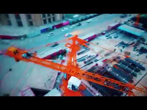 construction site office requirements Huge Tower Cranes Being Used At a Multi Storey Residential Construction Site