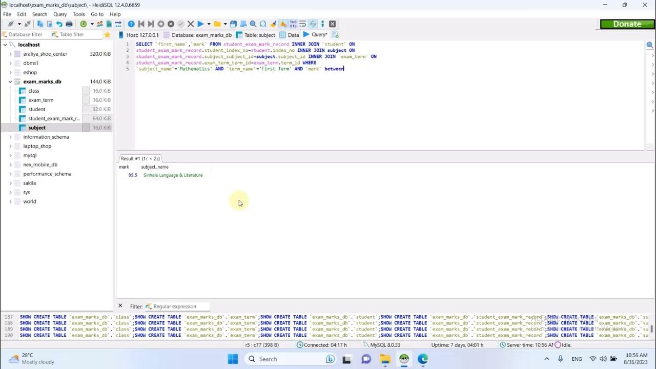 Java Question Set 28 | Use MAX SQL Functions - YouTube