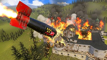 Testing Every NUCLEAR Bomb in a Village in GMod!