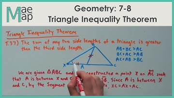 Geometry: 7-8 Triangle Inequality Theorem