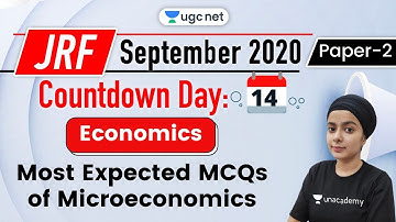 UGC NET Paper 2 Crash Course | Economics by Simranjit Kaur | Most Expected MCQs of Microeconomics