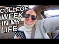 COLLEGE WEEK IN MY LIFE VLOG! | Kenzie Elizabeth