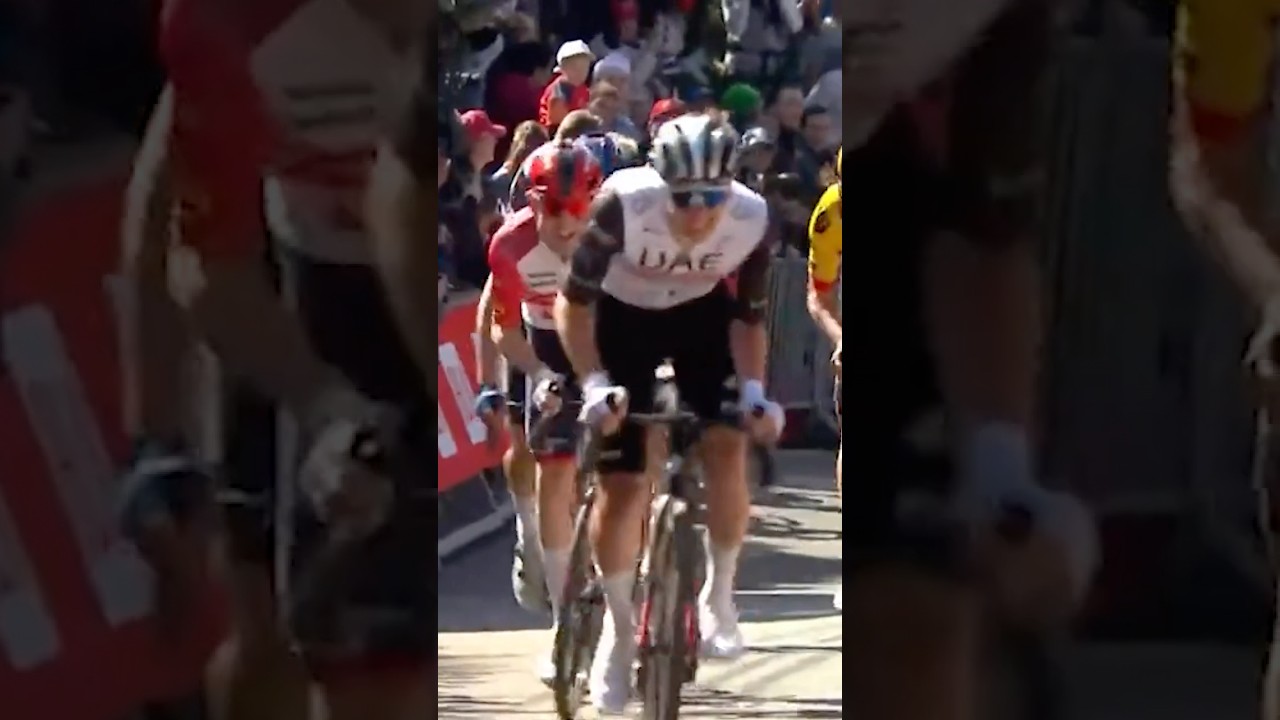 🇸🇮🏹 Tadej Pogacar también sabe ganar sufriendo: 