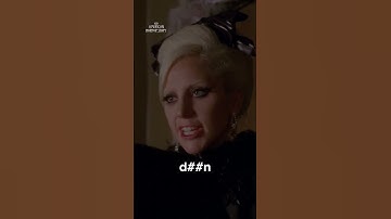 Thumbnail of Just Lady Gaga slapping Evan Peters in American Horror Story. #AHSFX
