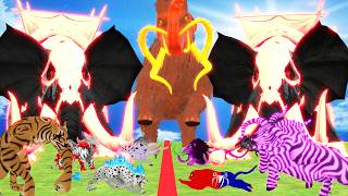 Prehistoric Animals vs Dinosaurs Animals Size Animal Epic Battle Animal Revolt Battle Simulator