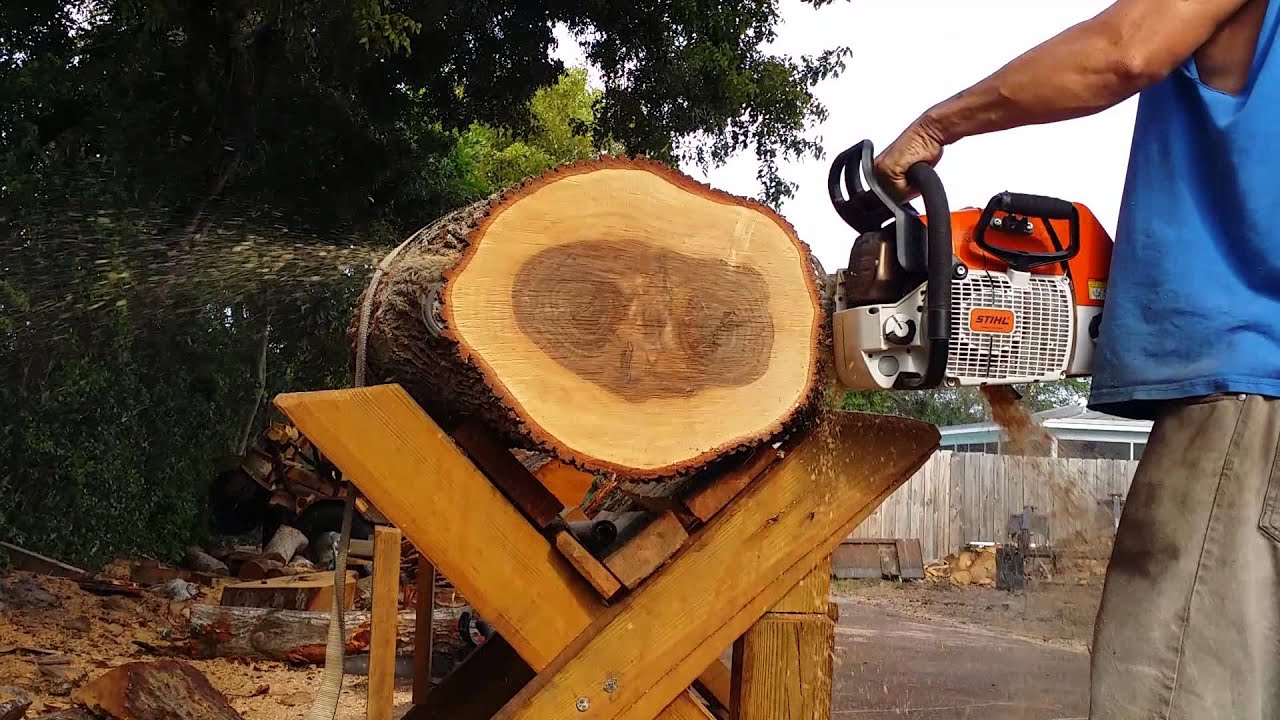 STIHL MS 880 modified - YouTube