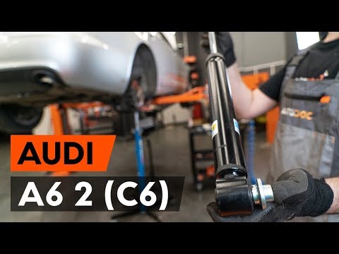 Kako zamenjati zadnji amortizer na AUDI A6 2 (C6) [VODIČ AUTODOC]