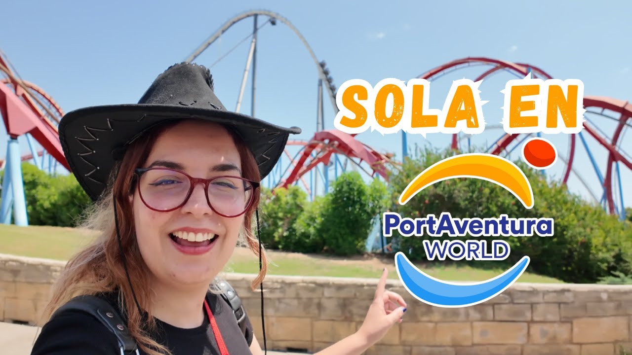 💥SOLA en PORTAVENTURA 🔥  ¿Muchas o pocas COLAS?