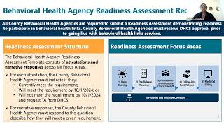 Office Hours: Justice Involved Reentry Initiative Behavioral Health Agency Readiness Assessment