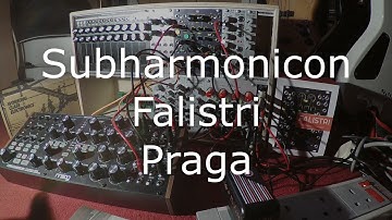 Moog Subharmonicon, Frap Tools Falistri, Xaoc Praga.