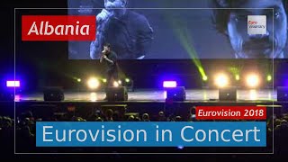 Albania Eurovision 2018 Live (4K): Eugent Bushpepa - Mall - Eurovision in Concert