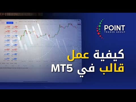 كيفية عمل قالب في الميتاتريدر 5 | Point Trader Group