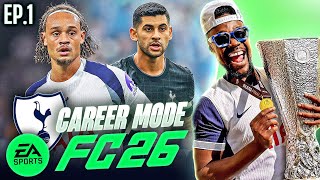Spurs Fc 26 Career Mode Episode 1 With Expressions Oozing