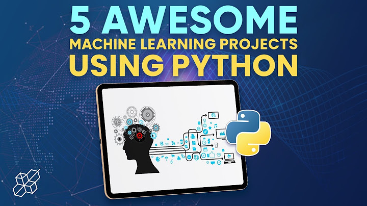 [Solved] machine learning project ideas | 9to5Science