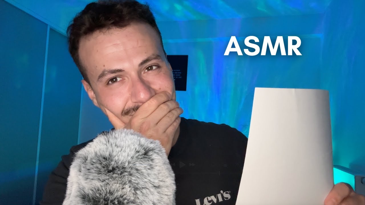 ASMR | Je chuchote mes BULLETINS SCOLAIRES (c’est dramatique). 😬