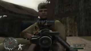 Call of Duty 2: Big Red One Online Multiplayer Match - Town Sqaure (Domination)