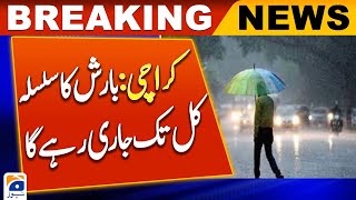 Met Office forecast rainfall in Karachi