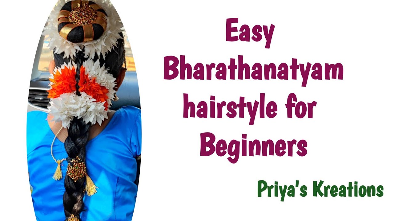 Traditional Bharatanatyam Hair Style for Classical Dancers | Hair Tips |  Swarnamalya - YouTube