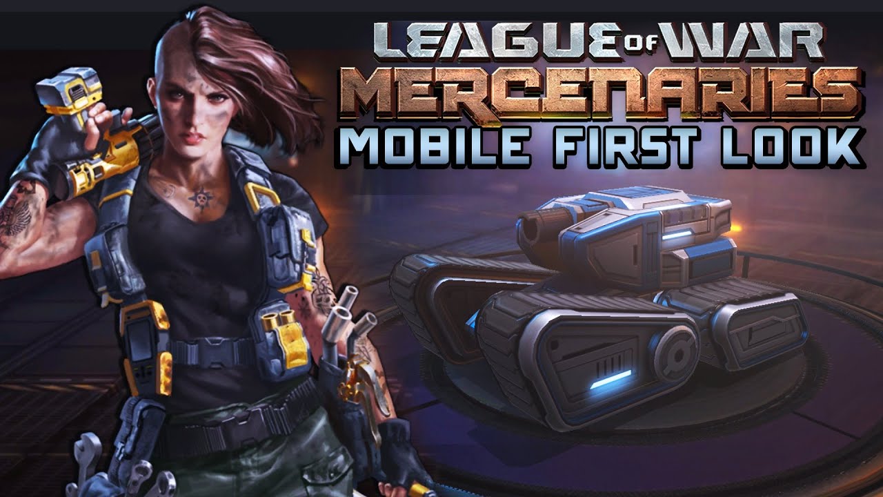 league of war mercenaries mobile first look military tower