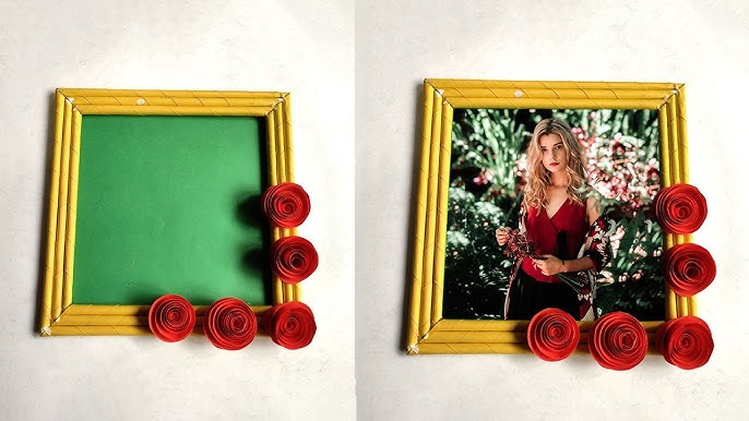 Inna's Creations: How to make a simple paper frame