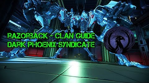Warframe - Razorback Guide