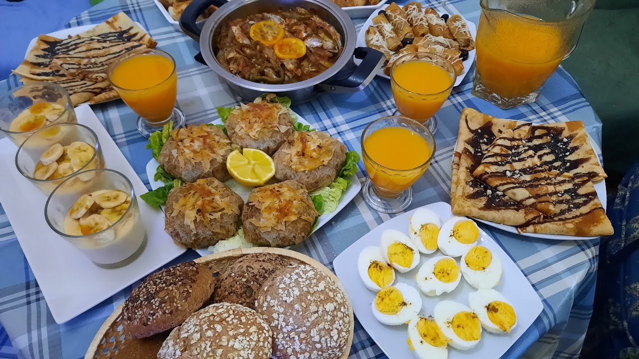 Menú día 2 de Ramadán/dia de ayuno/ 4 recetas fáciles y nutritivas.