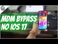 [2 Min Bypass MDM] MDM Bypass no iPhone após Atualizar para o iOS 17✅ #bloqueiomdm #mdmbypass