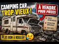 Le garage nous annonce la mauvaise nouvelle… #campingcar #renovation #nomade #diy