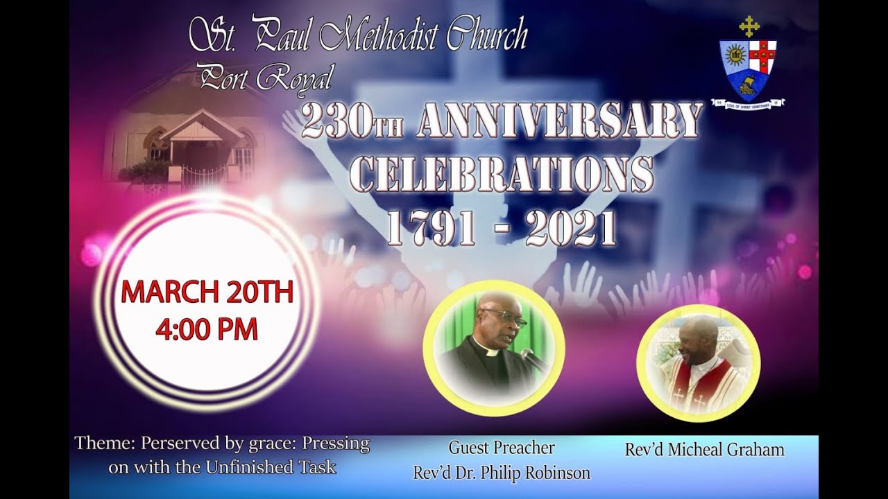 St. Paul Methodist Church Port Royal. YouTube