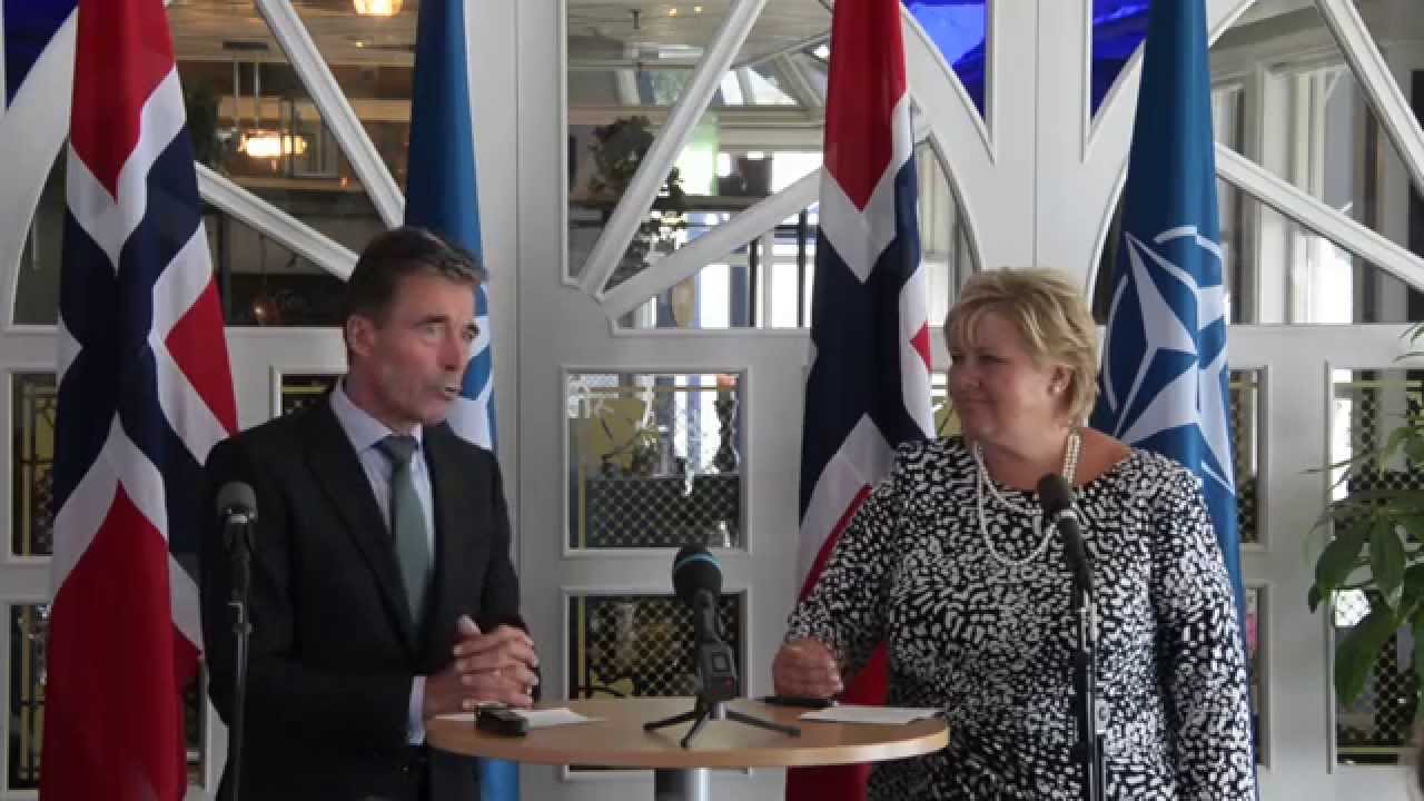 NATO Secretary General and Prime Minister of Norway - Joint Press Point ...