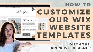 Wix Website Template Tutorial | Build a Designer Website FAST | Thirty One Palms Studio