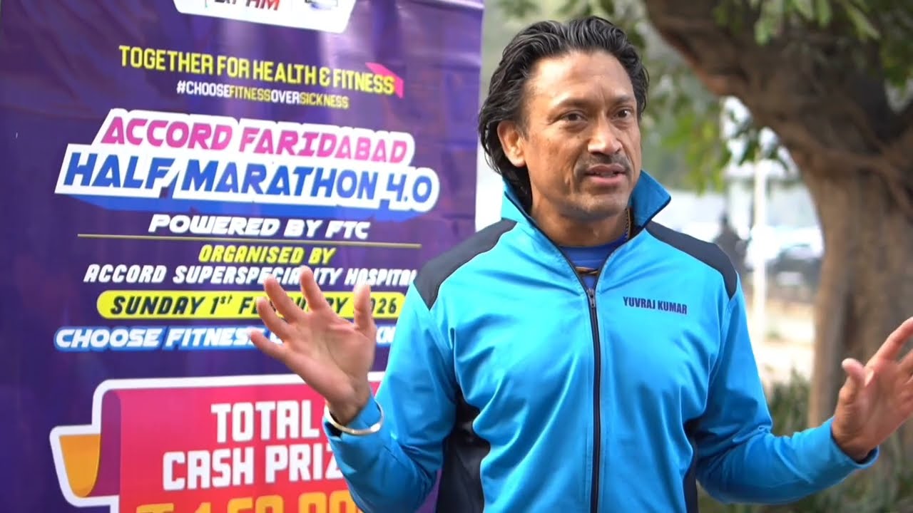 2026 Accord Faridabad Half Marathon | 1st February | Dr Yuvraj Kumar | Register: +91 8826111846