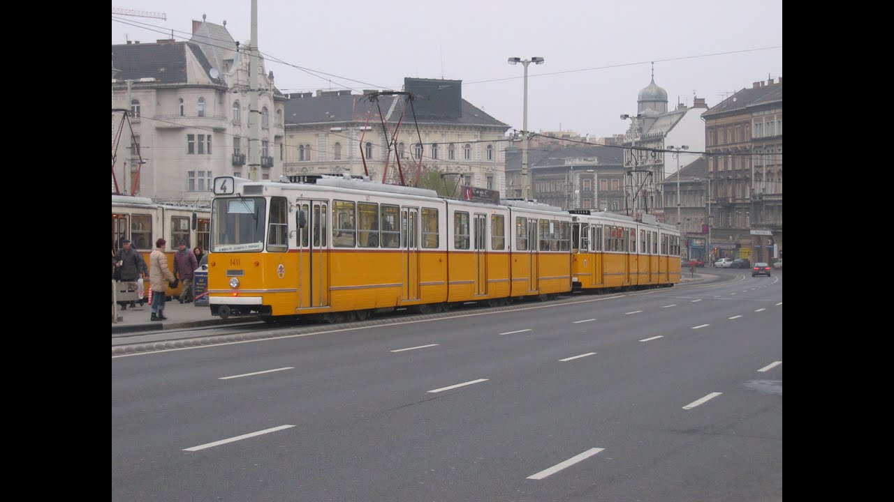 Budapest by Tram, Bus, Trolleybus and Metro in 2004