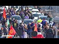 Corteo Ansaldo, traffico in tilt a Genova, lavoratori bloccano anche la sopraelevata