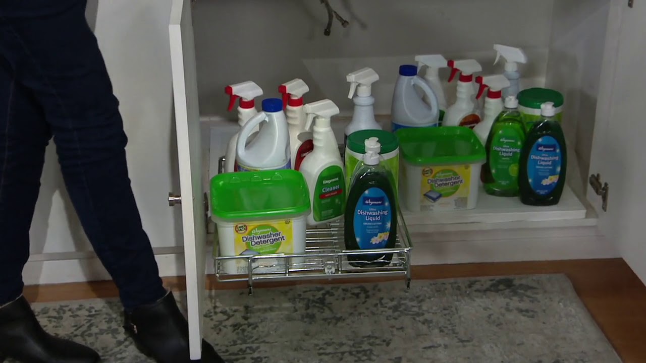 PopIt Set of 2 Adjustable Sliding Organizers on QVC YouTube