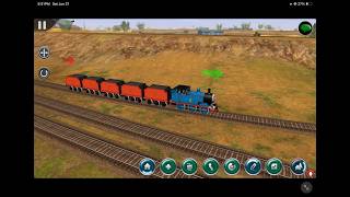 Playing Trainz driver 2 with Thomas the tank engine (trainz driver 2 Thomas)