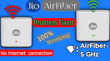 Jio airfiber red light blinking problem सही कैसे करें jio air fiber nhi chal rha 2025 | no internet