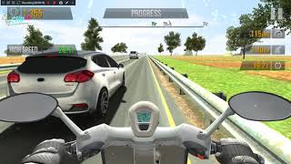 Turbo Moto Racer -  Lái xe qua đường cao tốc và tránh tất cả các phương tiện trên đường của bạn screenshot 4