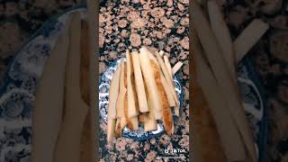 HOW TO MAKE WING STOP FRIES #shorts