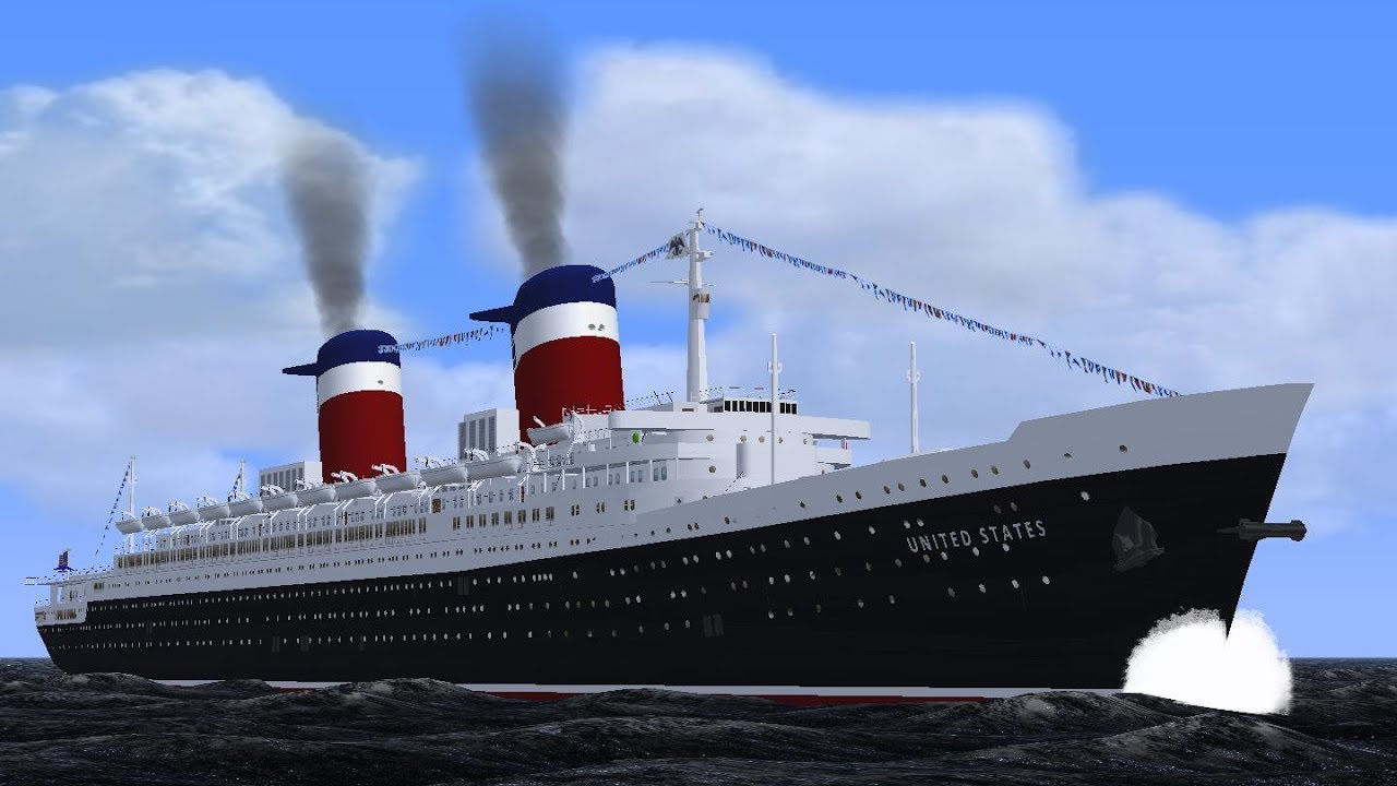 S.S United States Arrives In New York - YouTube