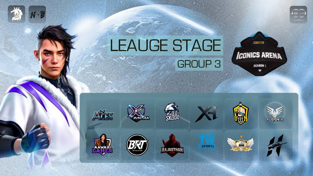 Rise Iconics Arena | League Stages G3 | HUNT ESPORTS| #huntesports # ...
