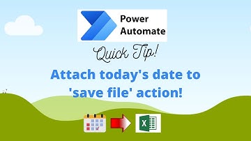 Power Automate Desktop - attach today