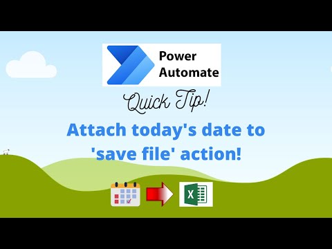 Power Automate Desktop - attach today's date to file name!