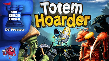 Totem Hoarder the Card Game | Dice Tower Preview by Ella