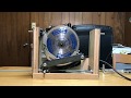 Homemade Tablesaw 1/3 - Depth Adjustment System